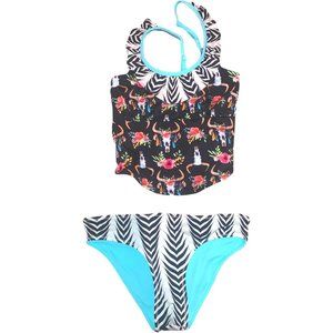 🪶Bowie X James Dream Catcher Black Tankini